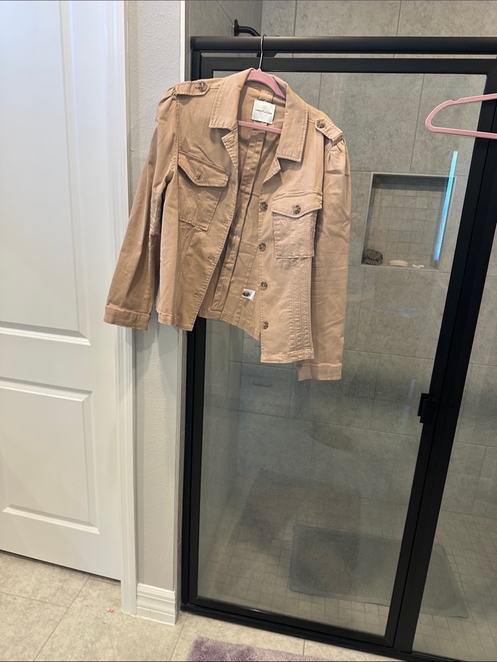 Gibson Latimer Beige/Tan Utility Jean Jacket